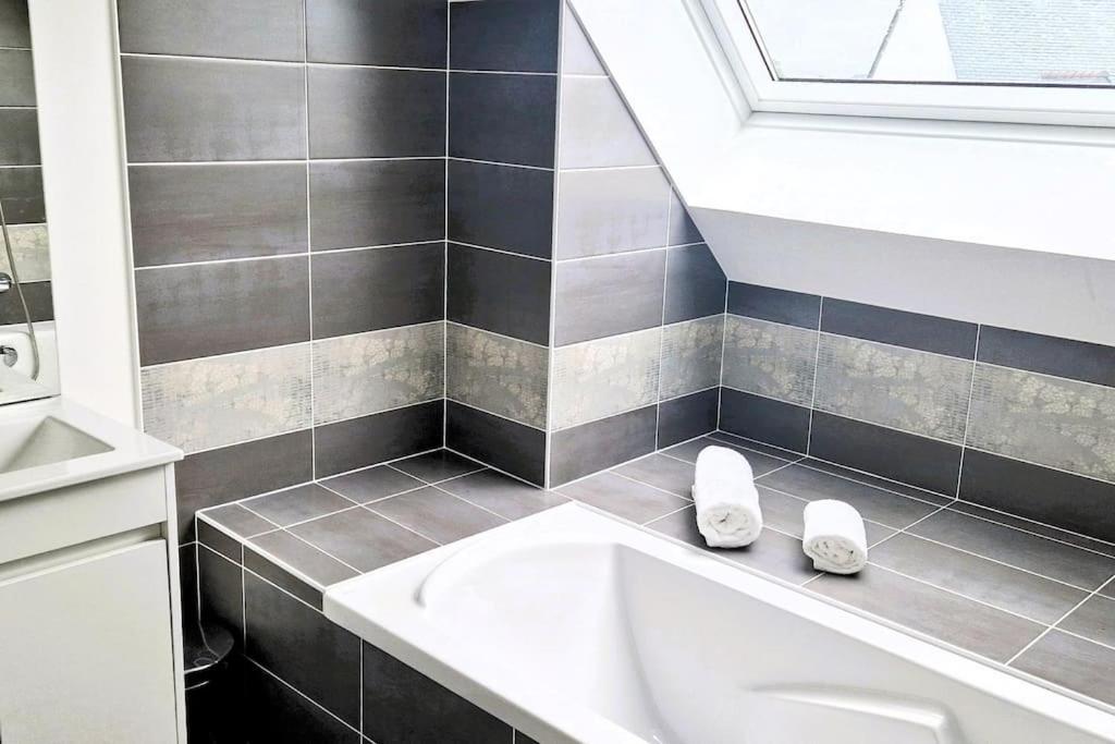 Maison Moderne A Baden Extérieur photo